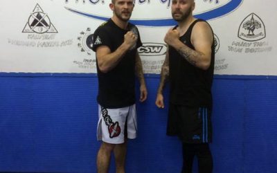 Good Luck To Gaz & Mike On Their First MMA Fight