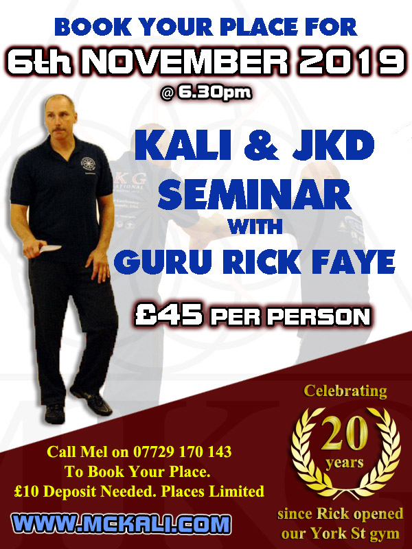 rick faye uk seminar 2019