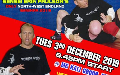 Book Your Place on Erik Paulson UK Seminar at MCKG 3rd December 2019