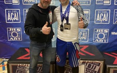 Ian Wins Double Silver In Debut at All Stars BJJ Manchester 2023